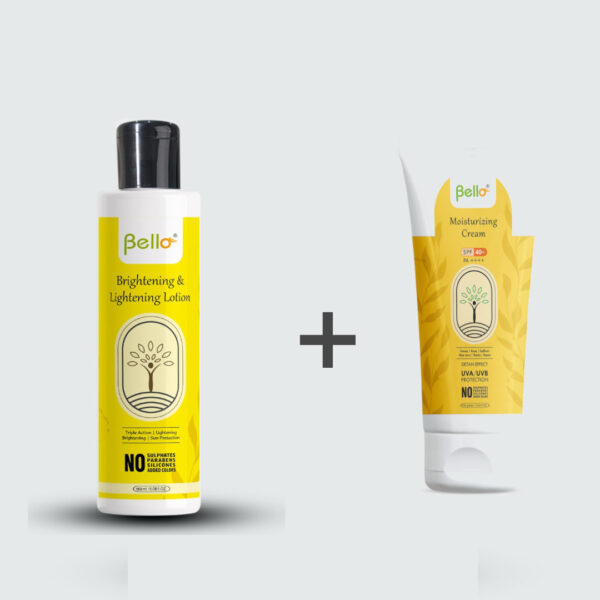 Bello - Brightening & Lightenng Lotion + Moisturizing Cream