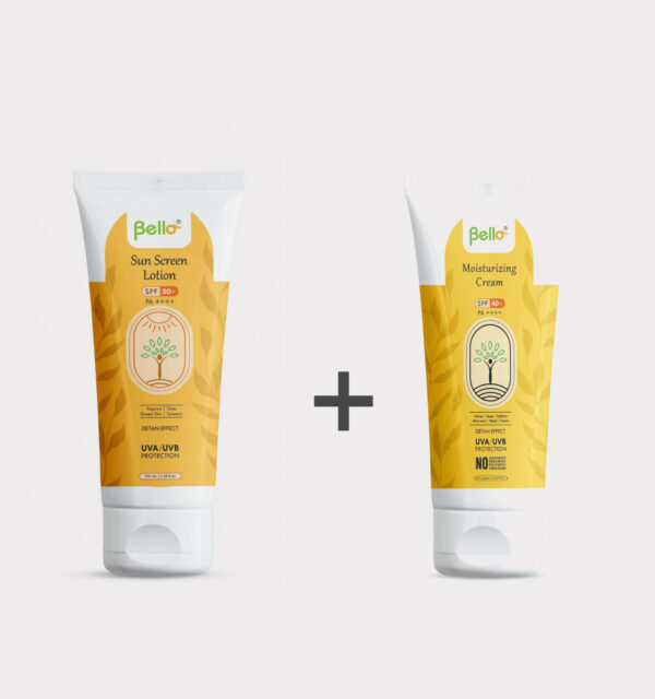 Bello - Sunscreen Lotion + Moisturizing Cream